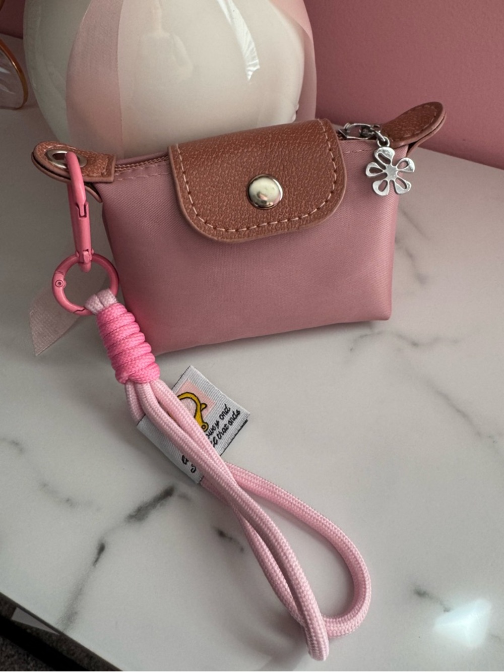 Small Pink Coin Pouch